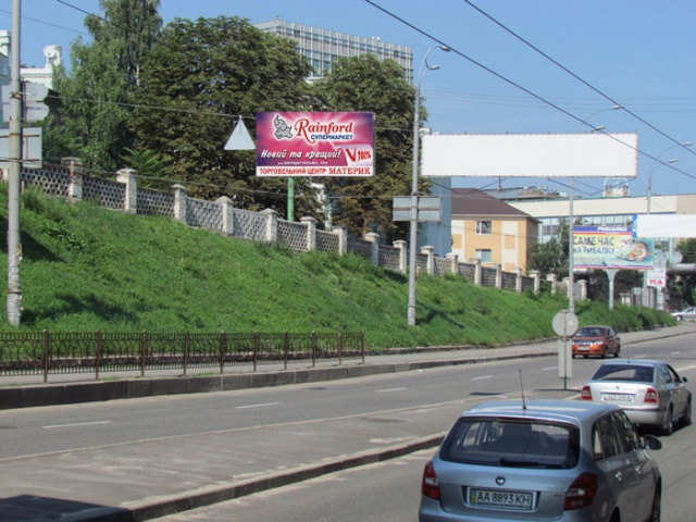 Щит 6x3,  Федорова, 34 (между ул. Горького и ул.Гринченко),  в сторону центра