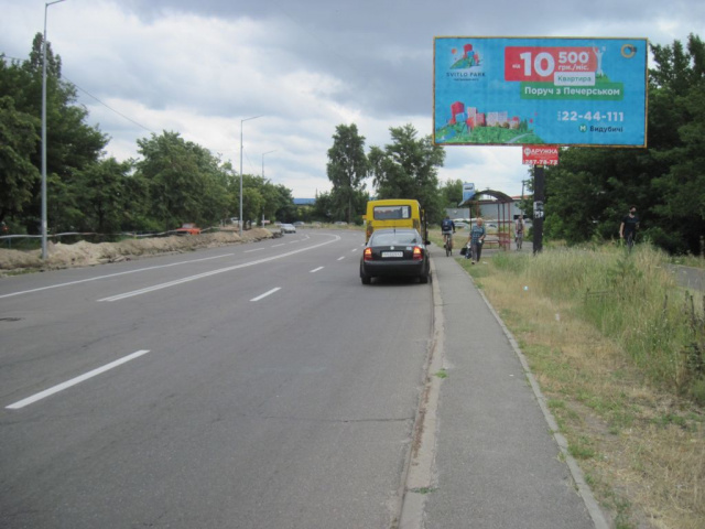 Щит 6x3,  Радужна вул., навпроти буд. 65 (ЖК "IL PATIO", ЖК Радужний), в напрямку Перова бул.