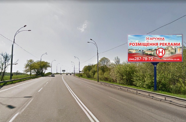 Щит 6x3, Киев,ул. Заболотного, 1200 м от заправки ANP, навпротив, в сторону А.Глушкова Щит 6x3, Киев,ул. Заболотного, 1200 м от заправки ANP, навпротив, в сторону А.Глушкова